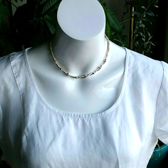 Sterling Silver Italian Necklace and Bracelet Set Giftable - Picture 5 of 8